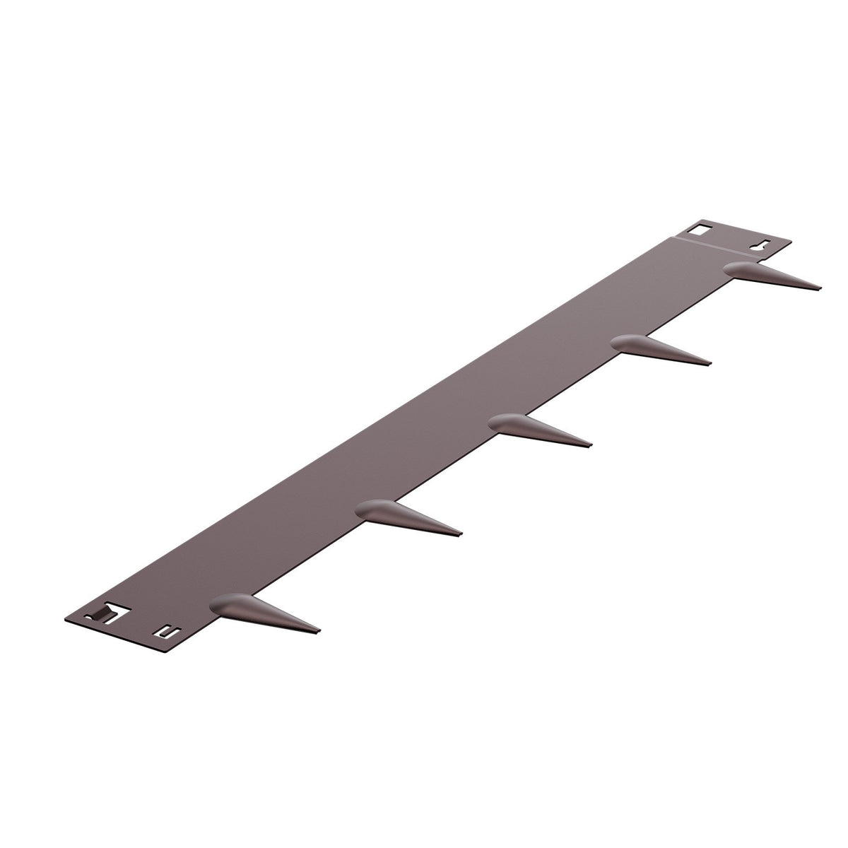 VEVOR Steel Landscape Edging, 5 Packs 990 x 181 mm Rust-Resistant Metal Landscape Edging, Bendable Garden Edging Border, Heavy Duty Lawn Edging, Easy-to-Install, Flower Bed Yard Pathway Divider Brown