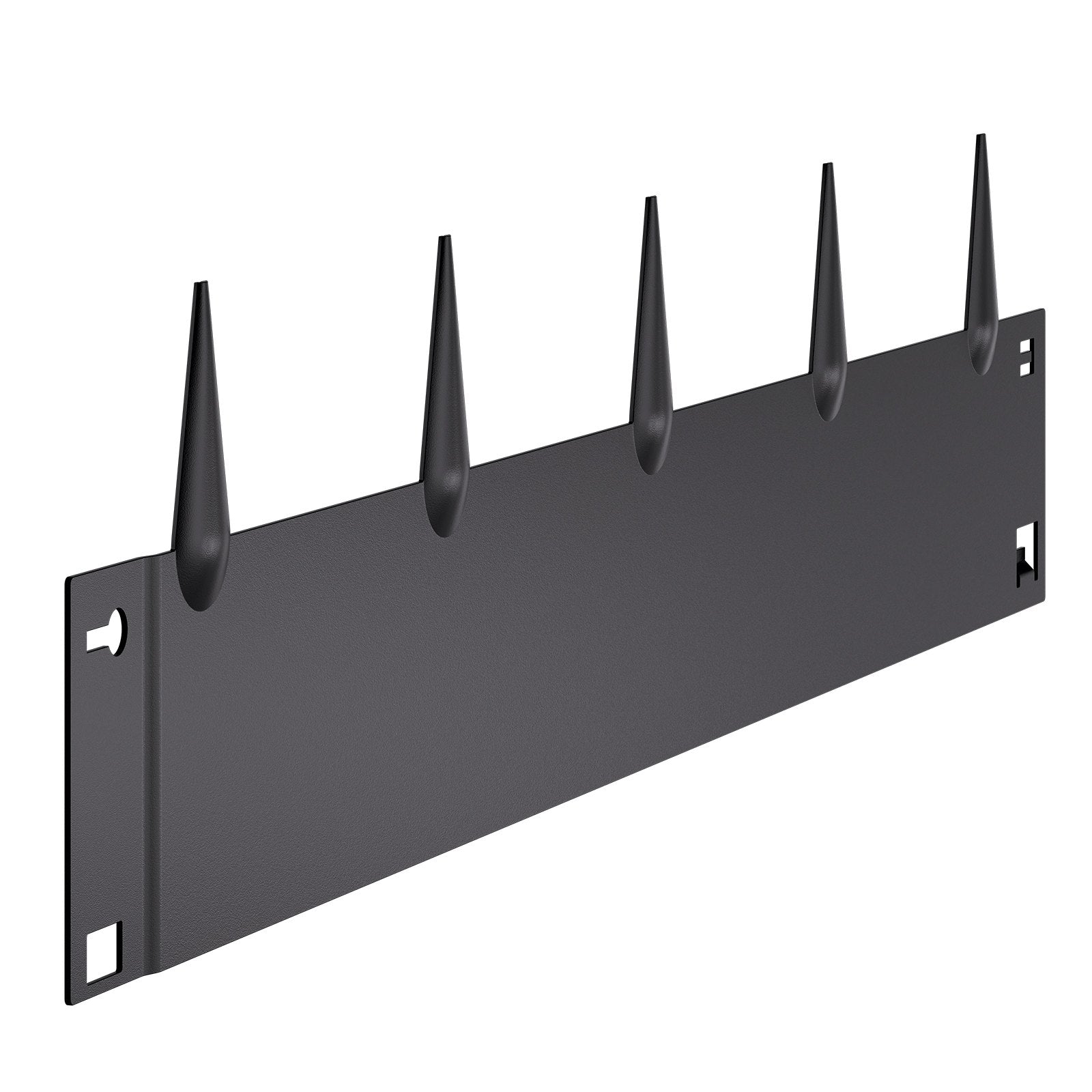 VEVOR Steel Landscape Edging, 5 Packs 990 x 207 mm Rust-Resistant Metal Landscape Edging, Bendable Garden Edging Border, Heavy Duty Lawn Edging, Easy-to-Install, Flower Bed Yard Pathway Divider Black