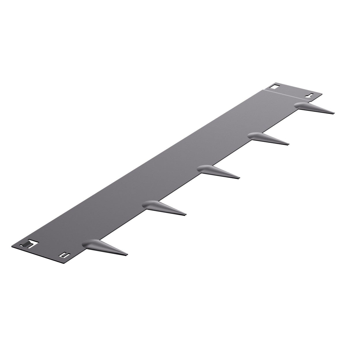 Steel Landscape Edging, 5 Packs 990 x 207 mm Rust-Resistant Metal Landscape Edging, Bendable Garden Edging Border, Heavy Duty Lawn Edging, Easy-to-Install, Flower Bed Yard Pathway Divider Dark Gray