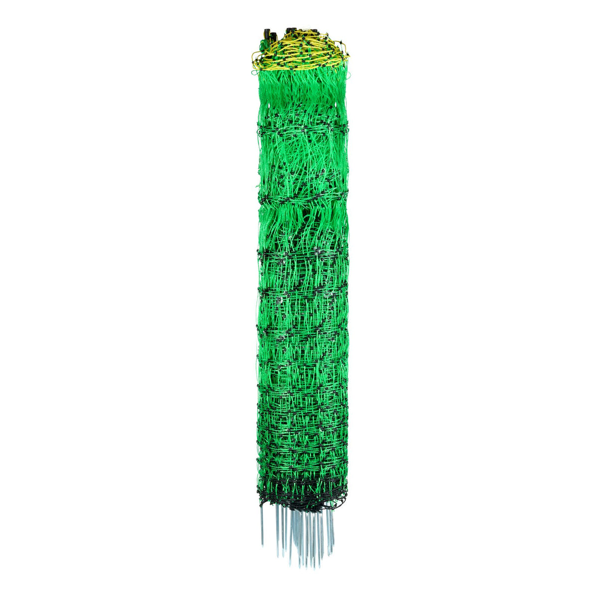 VEVOR Electric Fence Netting, 0.88 x 49.98 m, PE Net Fencing with Posts &amp; Double-Spiked Stakes, Utility Portable Mesh for Goats, Sheep, Lambs, Deer, Hogs, Dogs, Used in Backyards, Farms, and Ranches