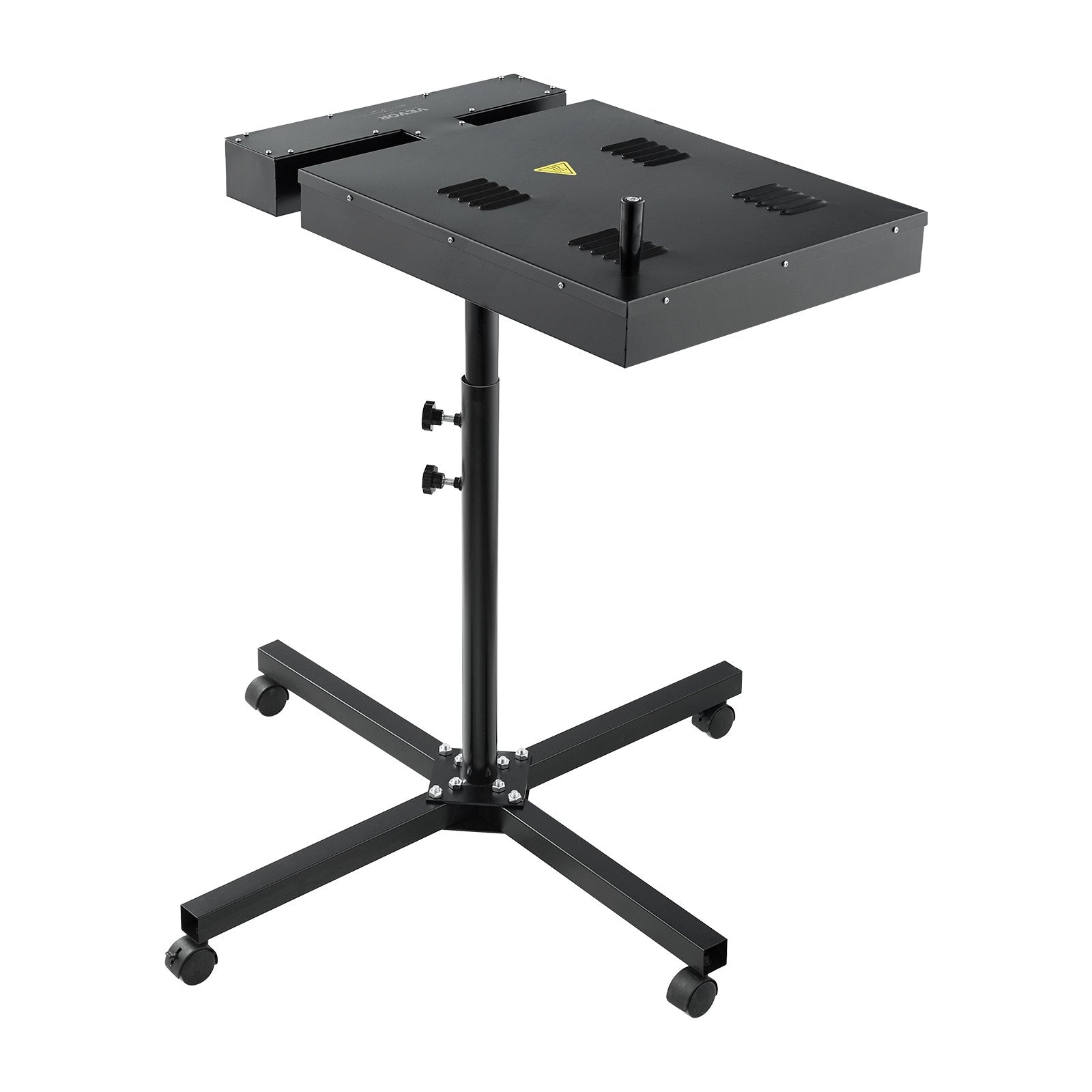 VEVOR Flash Dryer, 18 x 25 inch Flash Dryer for Screen Printing, High Power Silk Screen Printing Dryer with Height Adjustable Stand, 360° Rotation, X-Shaped Base, Steel T-Shirt Curing Machine