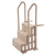 VEVOR 3-Step Taupe Robust Pool Ladder of 2 Handrails for 914.4-1219.2 mm Pools