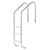 VEVOR Stainless Steel Pool Ladder 3-Step & 2 Handrails for 1219.2-1371.6 mm Pool
