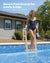 VEVOR 5-Step Inclined Robust Pool Ladder of 2 Handrails for 1219.2-1371.6mm Pool