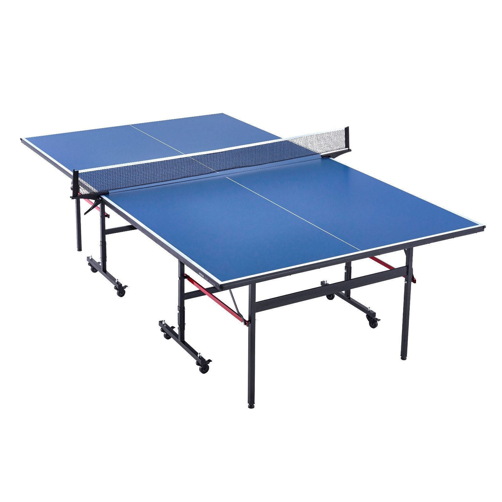 VEVOR Ping Pong Table Foldable Table Tennis Game Table Indoor with Clamp Net