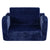 VEVOR Baby Chair Foldable 2-in-1 Comfy Baby Lounger Couch Kids Sofa Blue