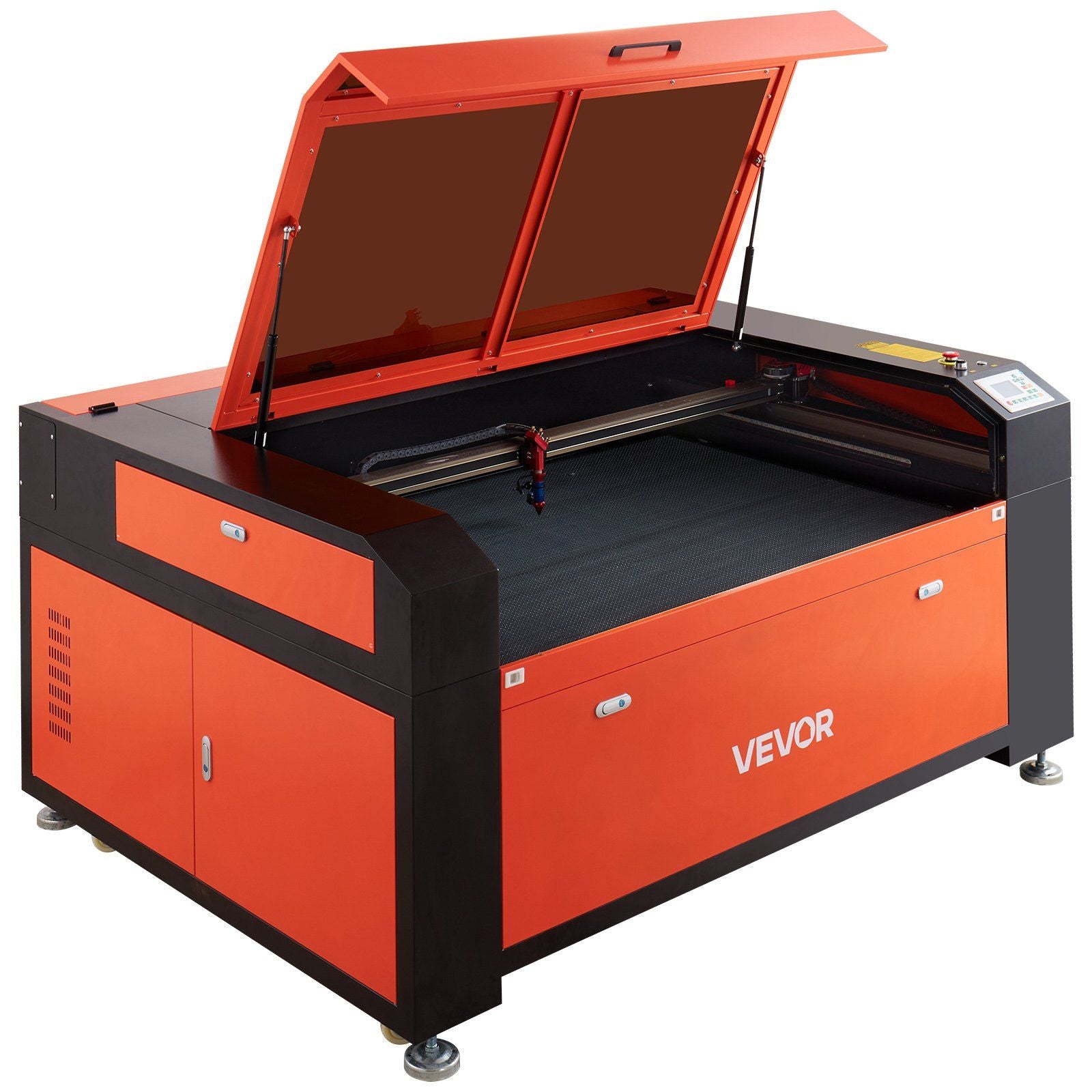 130W CO2 Laser Engraver, 1400 x 900 mm, CO2 Laser Engraver Cutter Machine with Water Chiller, 2 Way Pass Air Assist, 1200 mm/s Speed, Autofocus Engraving Cutting Machine, for Wood Acrylic Glass