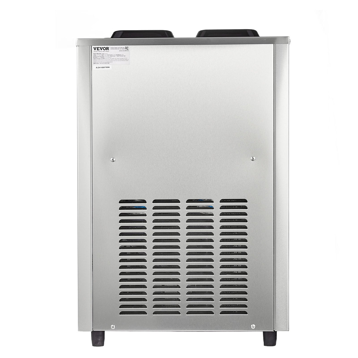 VEVOR Commercial Slushy Machine, 2 x 12L / 3.17 Gal Double Tanks, Cool and Freeze Modes, Stainless Steel Margarita Smoothie Frozen Drink Maker, Slushie Machine for Party Cafes Restaurants Bars Home