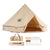 VEVOR Canvas Bell Tent 4m/13.12ft 4-Season Camping Yurt Tent with Stove Jack