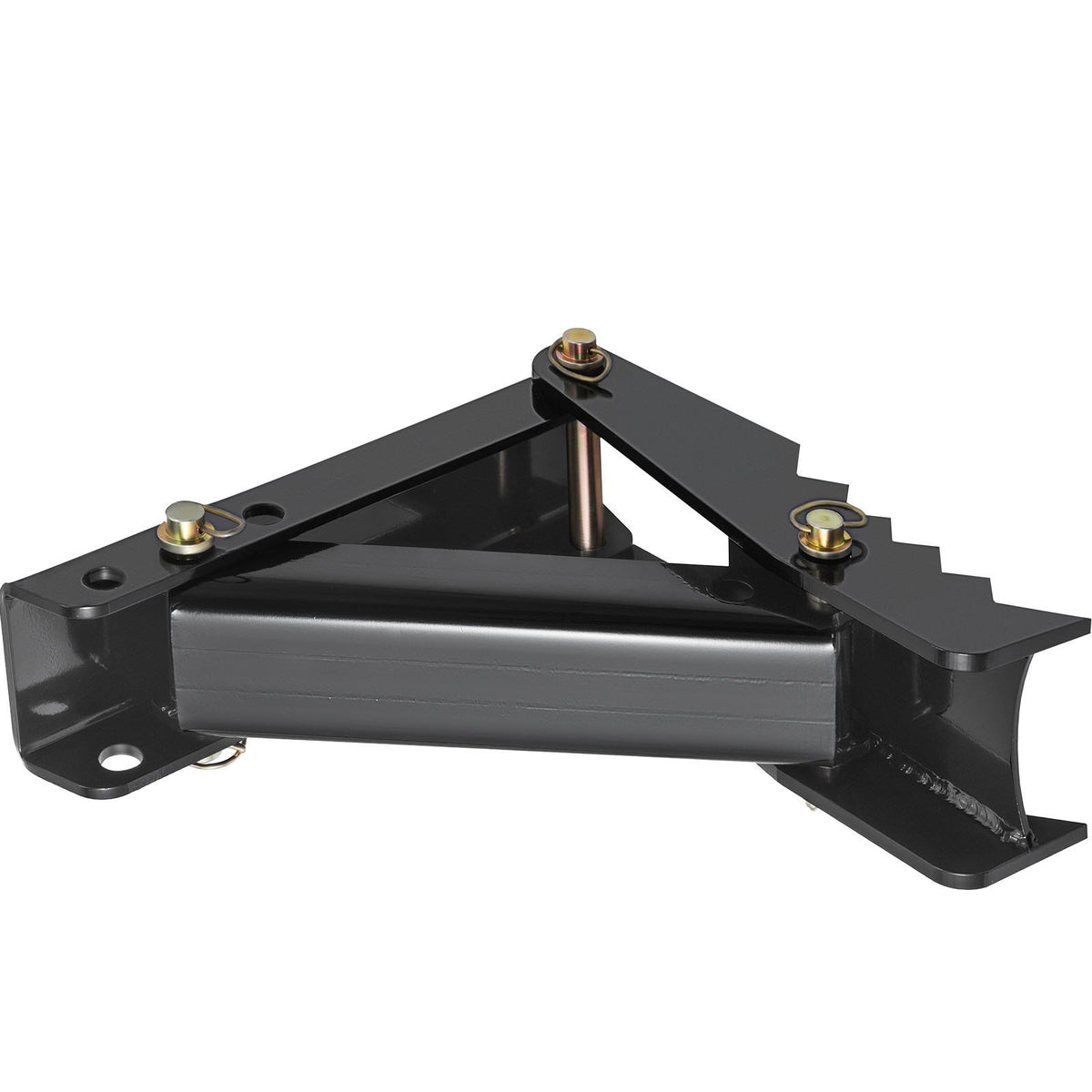 45.7 cm Backhoe Thumb, 12 mm Teeth Thickness Heavy Duty Excavator Thumb, Black Steel Weld On Thumb Attachments with 12mm Bolt-On Design Adjustable Mechanical Thumb for Backhoe/Excavator