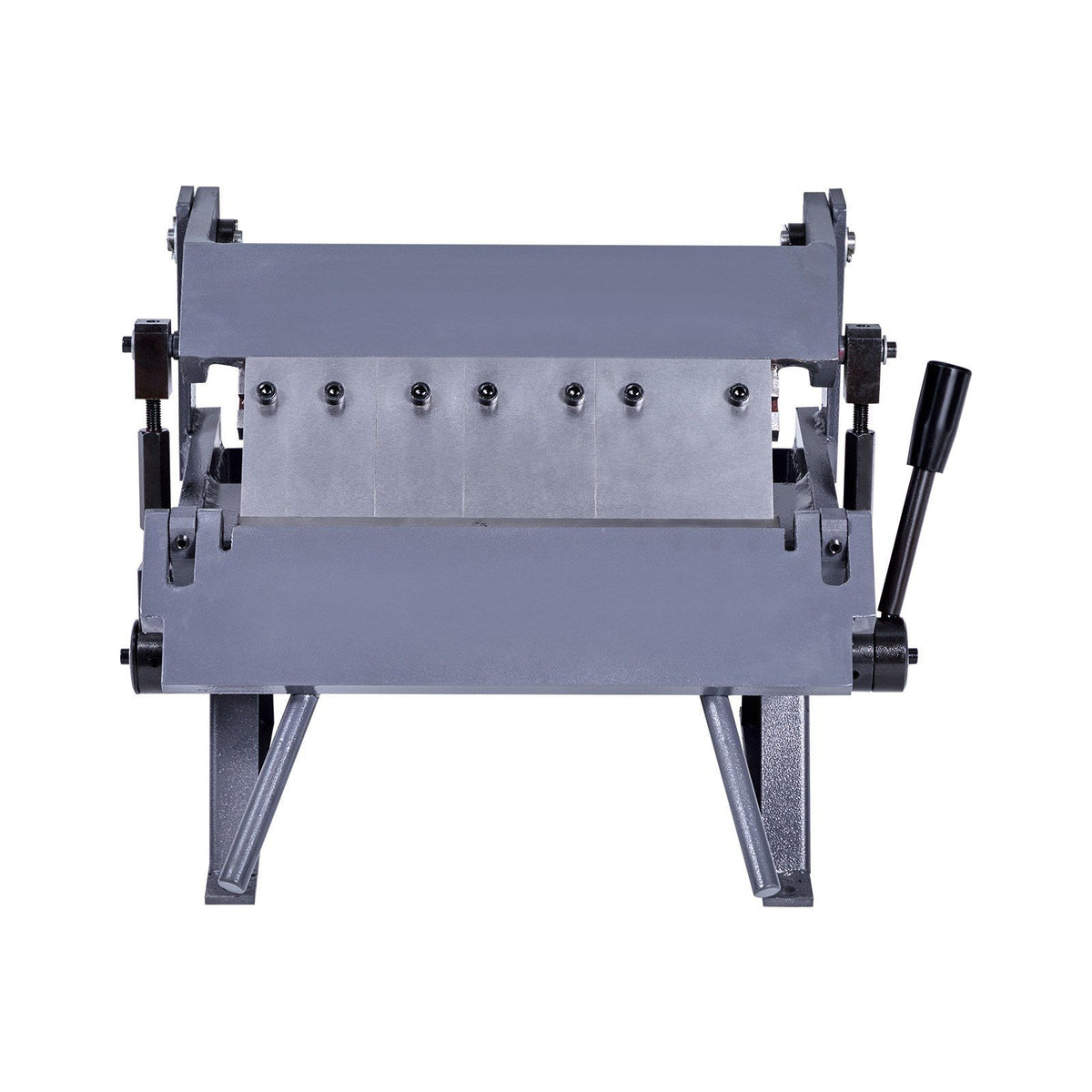 Box and Pan Brake, 305 mm Sheet Metal Bending Brake, 20-Gauge Mild Steel Capacity, 0-135 Degree Adjustable, Metal Bender Machine with 5 Fingers, Heavy-Duty Aluminum Folder for Precise Bending