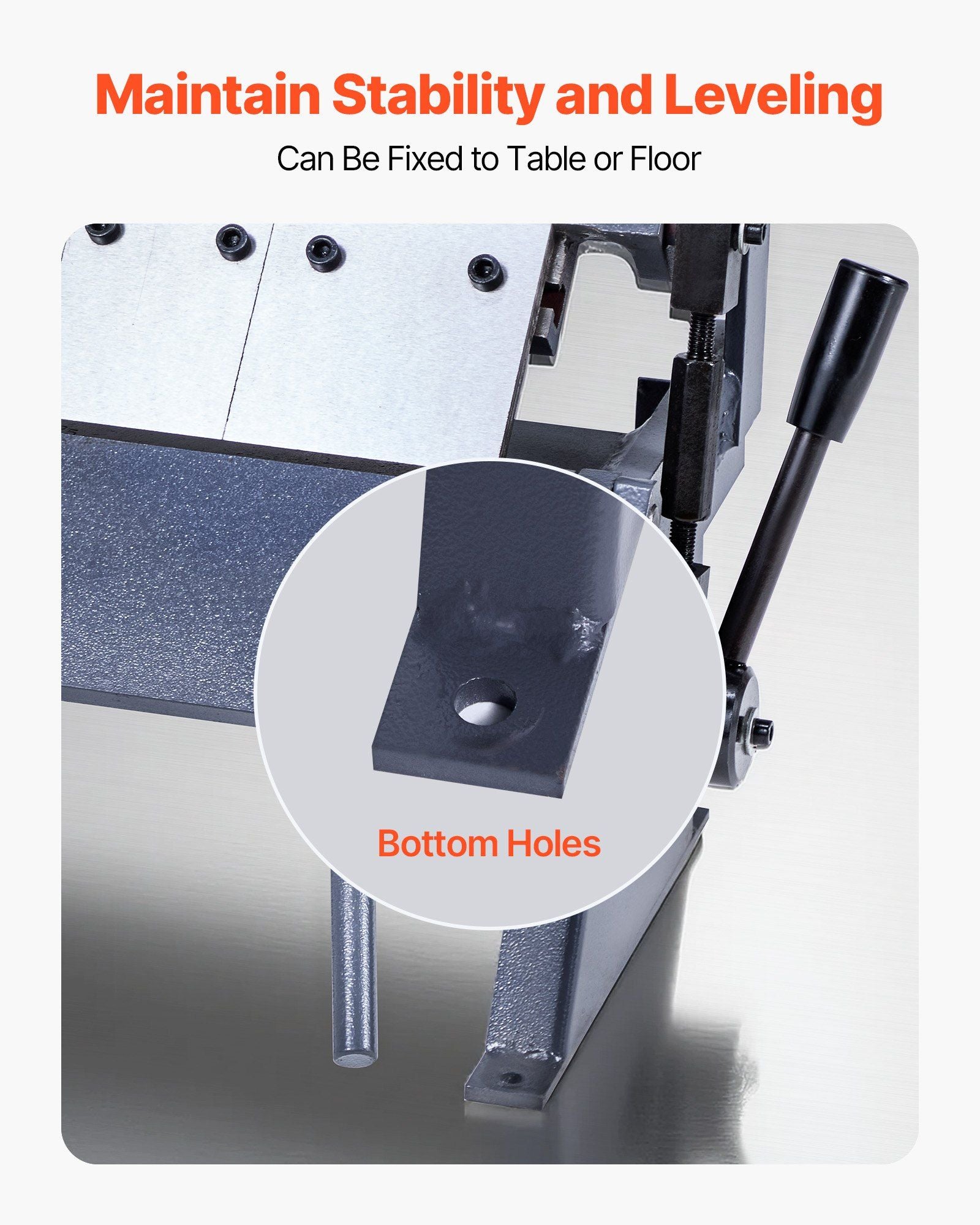 Box and Pan Brake, 305 mm Sheet Metal Bending Brake, 20-Gauge Mild Steel Capacity, 0-135 Degree Adjustable, Metal Bender Machine with 5 Fingers, Heavy-Duty Aluminum Folder for Precise Bending