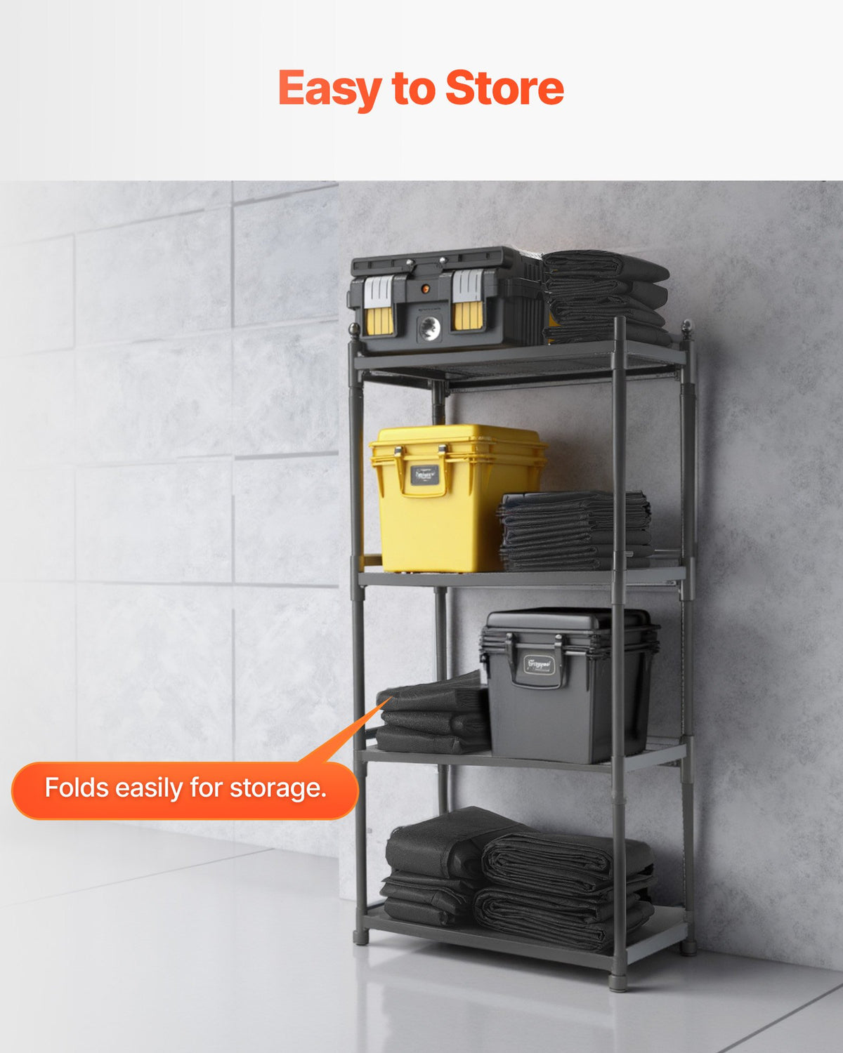 VEVOR Flood Barrier, 8 Pack, 480 x 435 mm Flood Bags Activated by Water, Reusable Water Absorbent Barrier, Sandless Sandbags Blockage, Flooding Prevention Bags for Home, Doorway, Basement, Garage