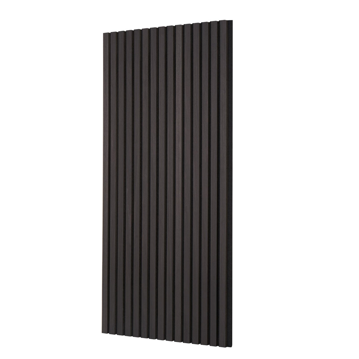 VEVOR Wood Slat Acoustic Panels 23.6 x 47.2 inch for Modern Wall Decor Black Oak