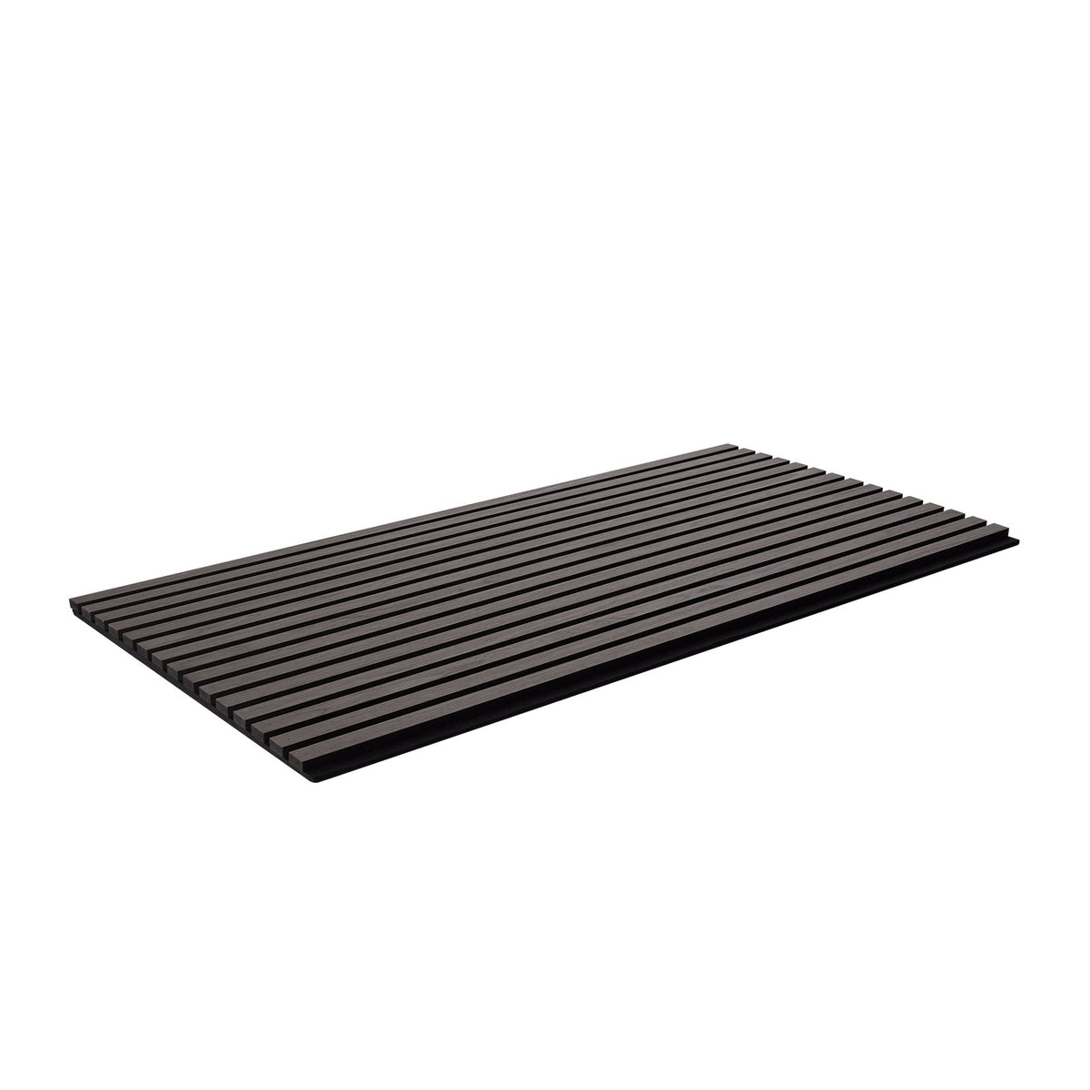 VEVOR Wood Slat Acoustic Panels 23.6 x 47.2 inch for Modern Wall Decor Black Oak