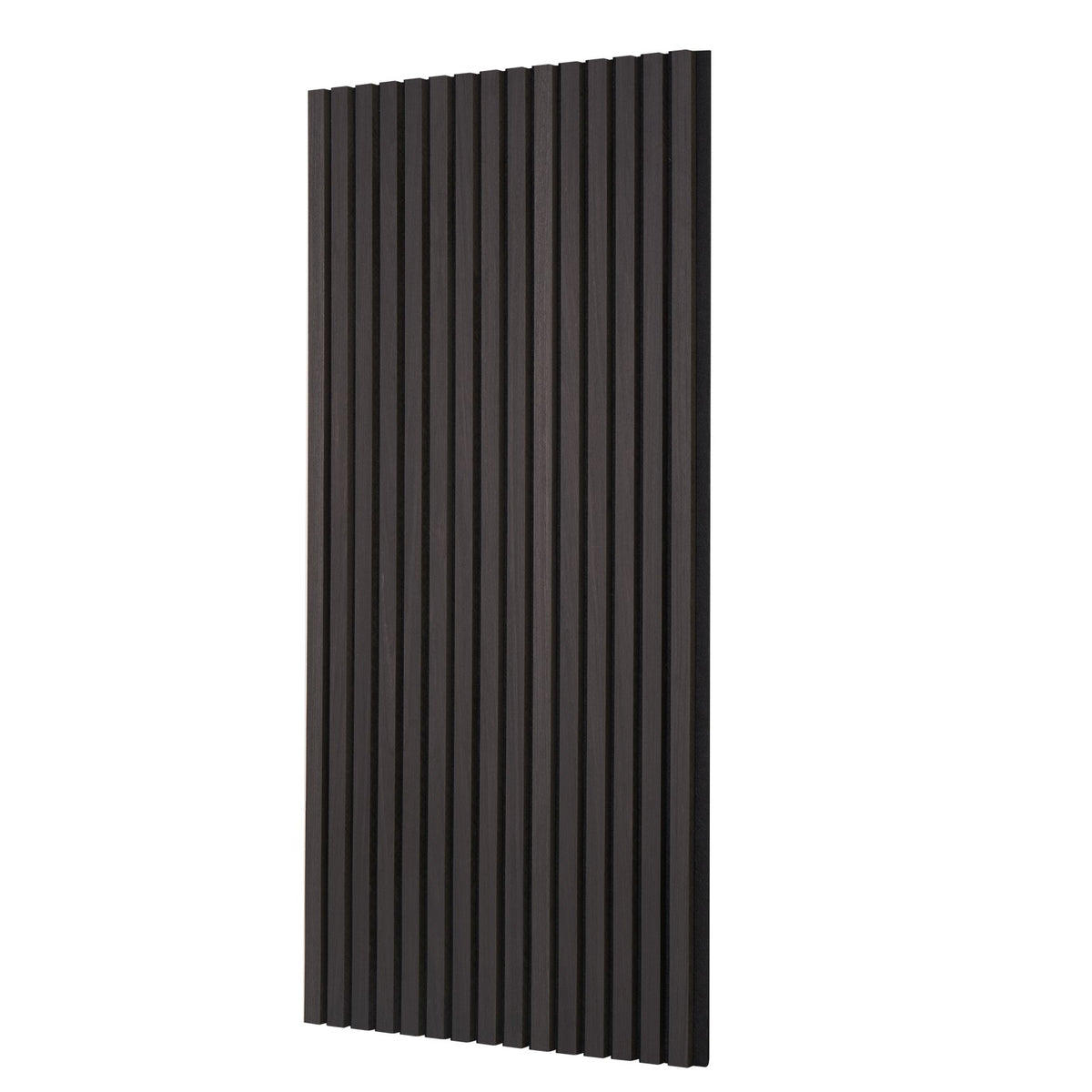 VEVOR Wood Slat Acoustic Panels 23.6 x 47.2 inch for Modern Wall Decor Black Oak