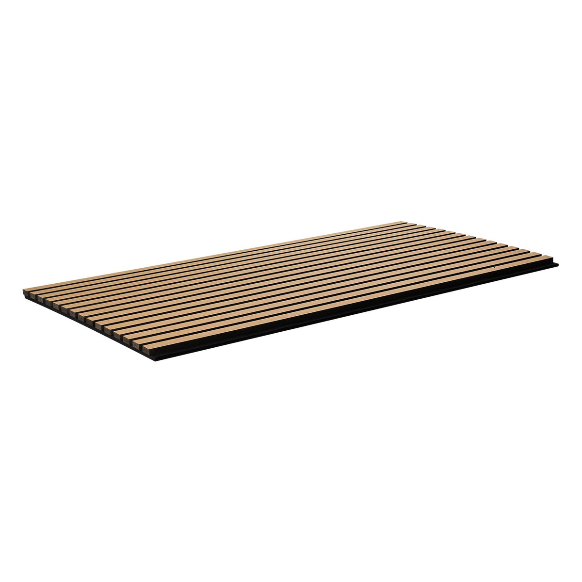 VEVOR Wood Slat Acoustic Panels 23.6 x 47.2 inch for Modern Wall Decor Light Oak