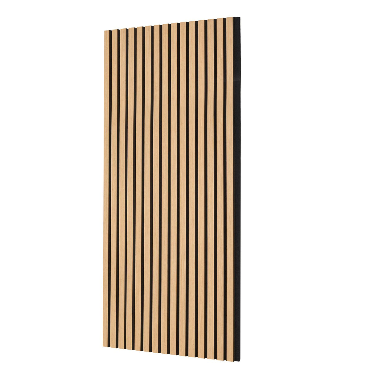 VEVOR Wood Slat Acoustic Panels 23.6 x 47.2 inch for Modern Wall Decor Light Oak