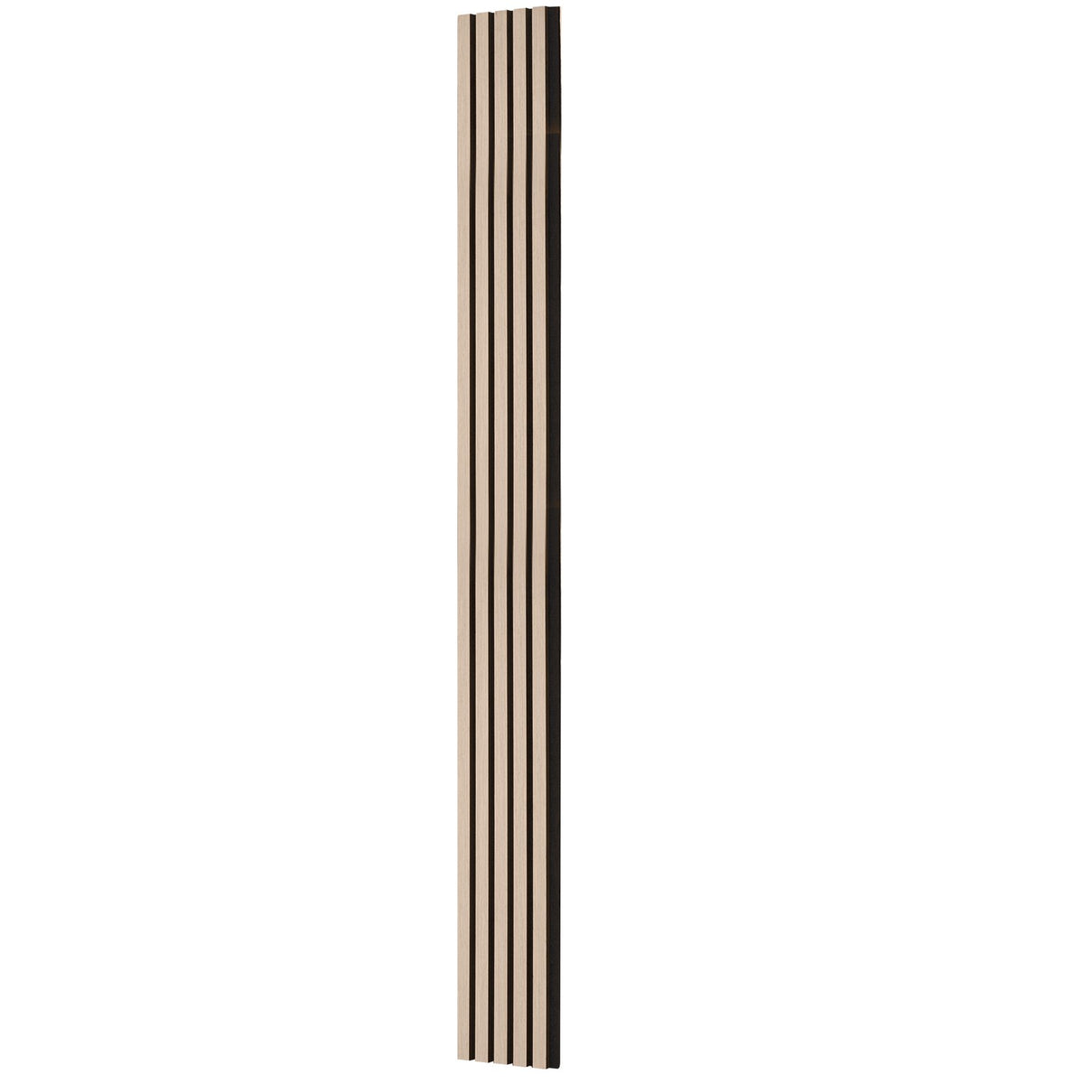 VEVOR Wood Slat Acoustic Panels, 7.9 x 94.5 inch, MDF Accent Wooden Wall Panels for Modern Interior Wall Decor, Faux Wood Wall Board Panels for Noise Reduction, Silver Wood