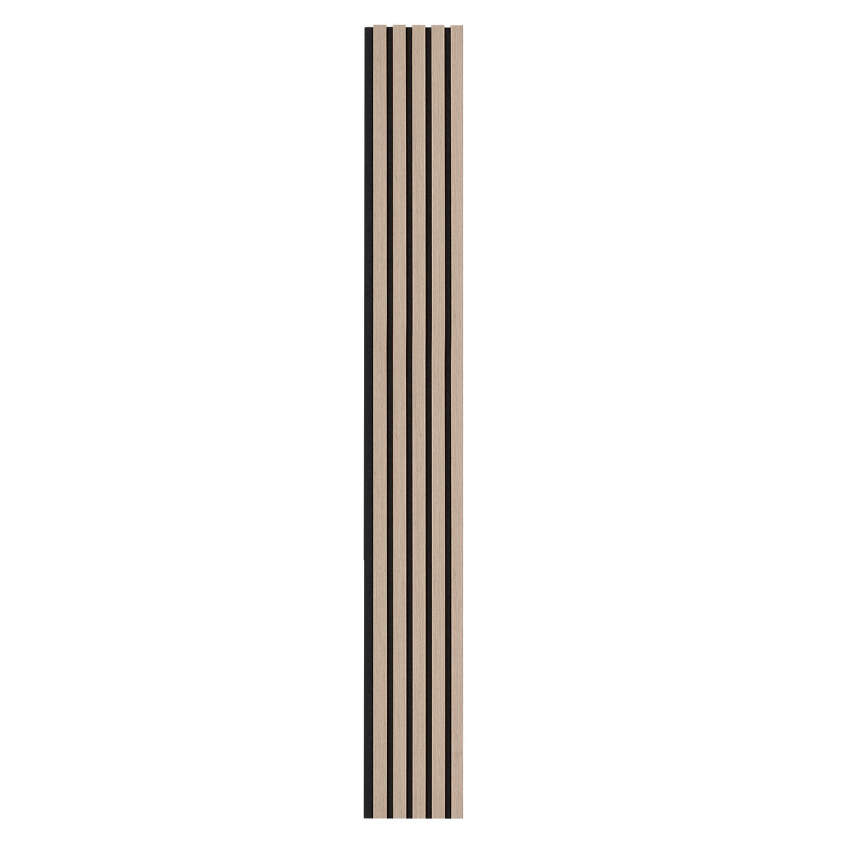 VEVOR Wood Slat Acoustic Panels, 7.9 x 94.5 inch, MDF Accent Wooden Wall Panels for Modern Interior Wall Decor, Faux Wood Wall Board Panels for Noise Reduction, Silver Wood