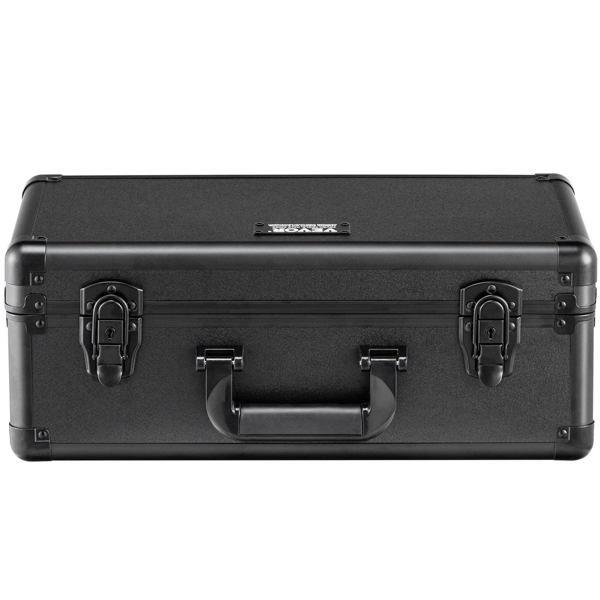 VEVOR Graded Card Storage Box, 4 Slots, Graded Sports Cards Holder Carrying Case with Key Lock Foam Dividers, for 108 PSA Graded Cards 76 BGS Cards 84 SGC Cards 388 Top Loaders or 999+ Loose Cards