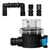 VEVOR Water Pressure Diaphragm Pump, 12V FL-40 High Pressure Diaphragm Water Pump, 40PSI Automatic Self Priming Water Pump, 17L/MIN Misting Booster Sprayer Diaphragm Pump for Caravan Boat RV Garden