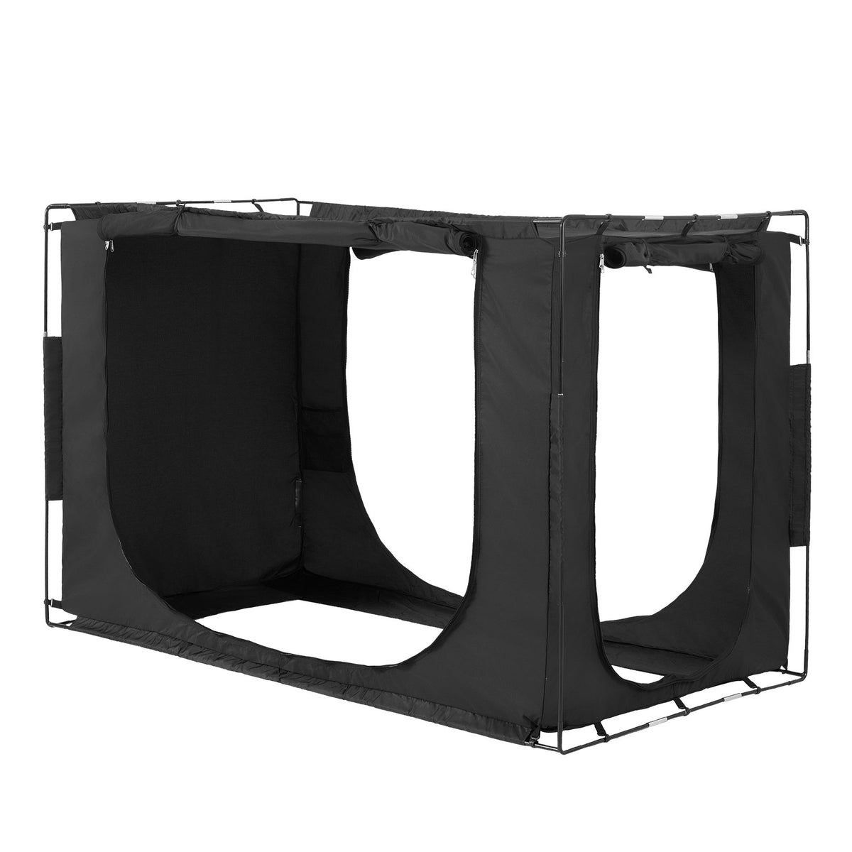 VEVOR 3 Doors Bed Tent Breathable Tent 70% Blackout with 9.5 mm Fiber Poles