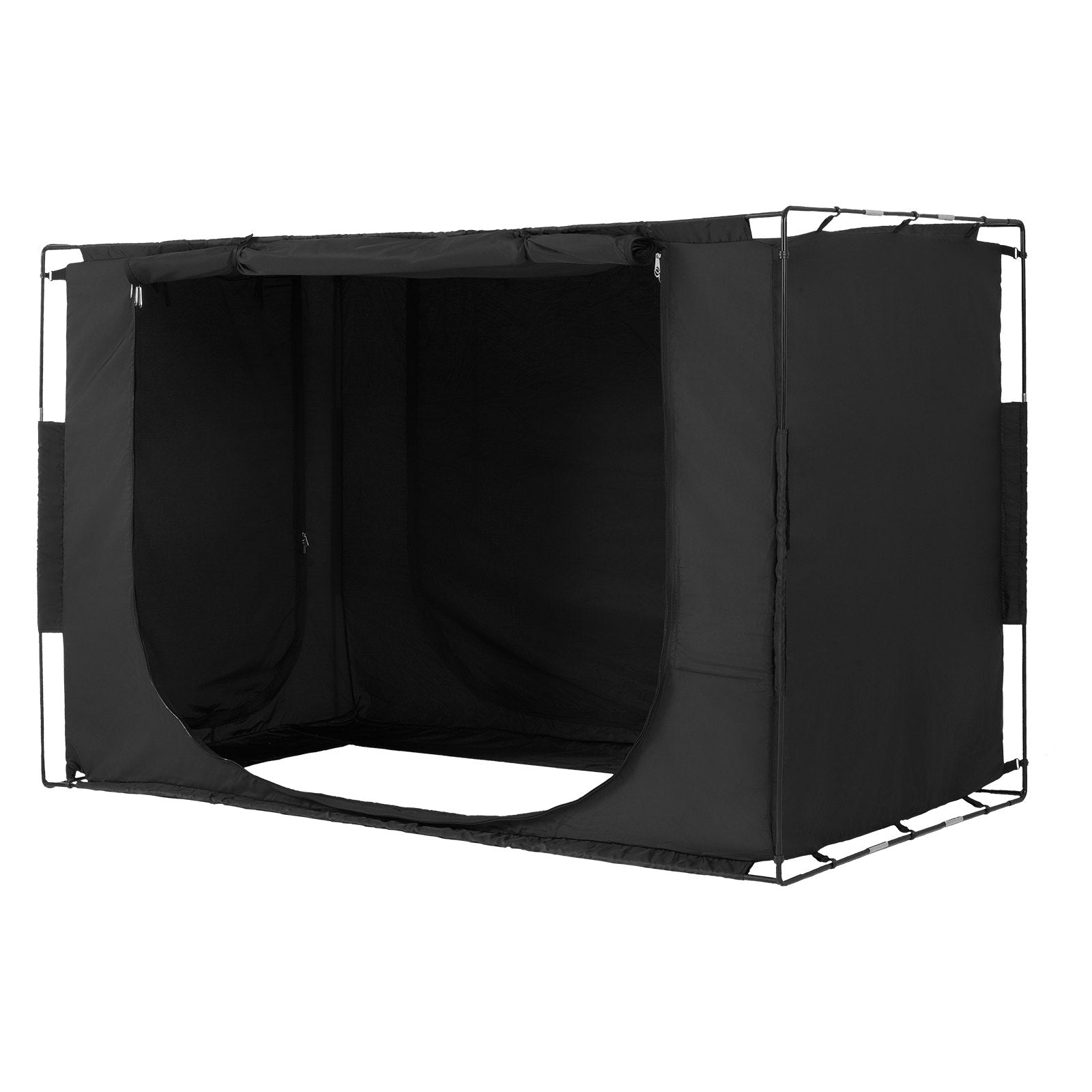 VEVOR 3 Doors Bed Tent Breathable Tent 70% Blackout with 9.5 mm Fiber Poles