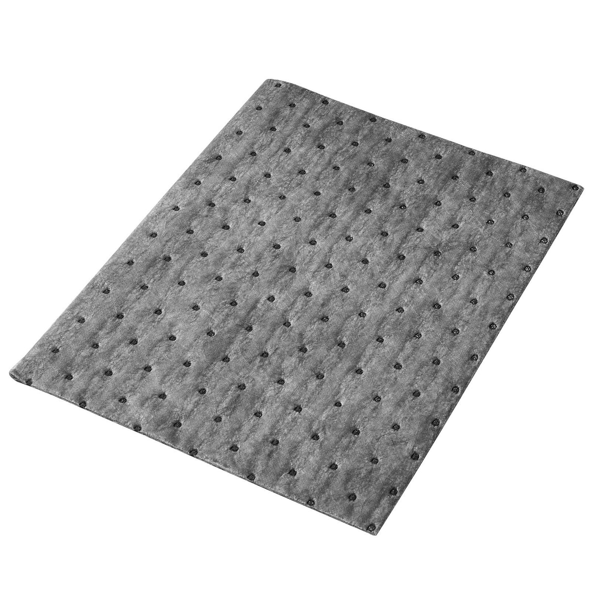 VEVOR Spill Absorbent Pads, Universal Absorbing Mat Absorbs up 12 Gal, 13" L x10" W Polypropylene Absorbent Pad for Oil, Water and Other Liquids, Pack of 100