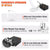 VEVOR Airbrush Kit Dual-action Airbrush System Compressor Art Nail Makeup Model
