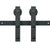 VEVOR 8FT Sliding Barn Door Hardware Closet Track Kit for Single Door J Hanger