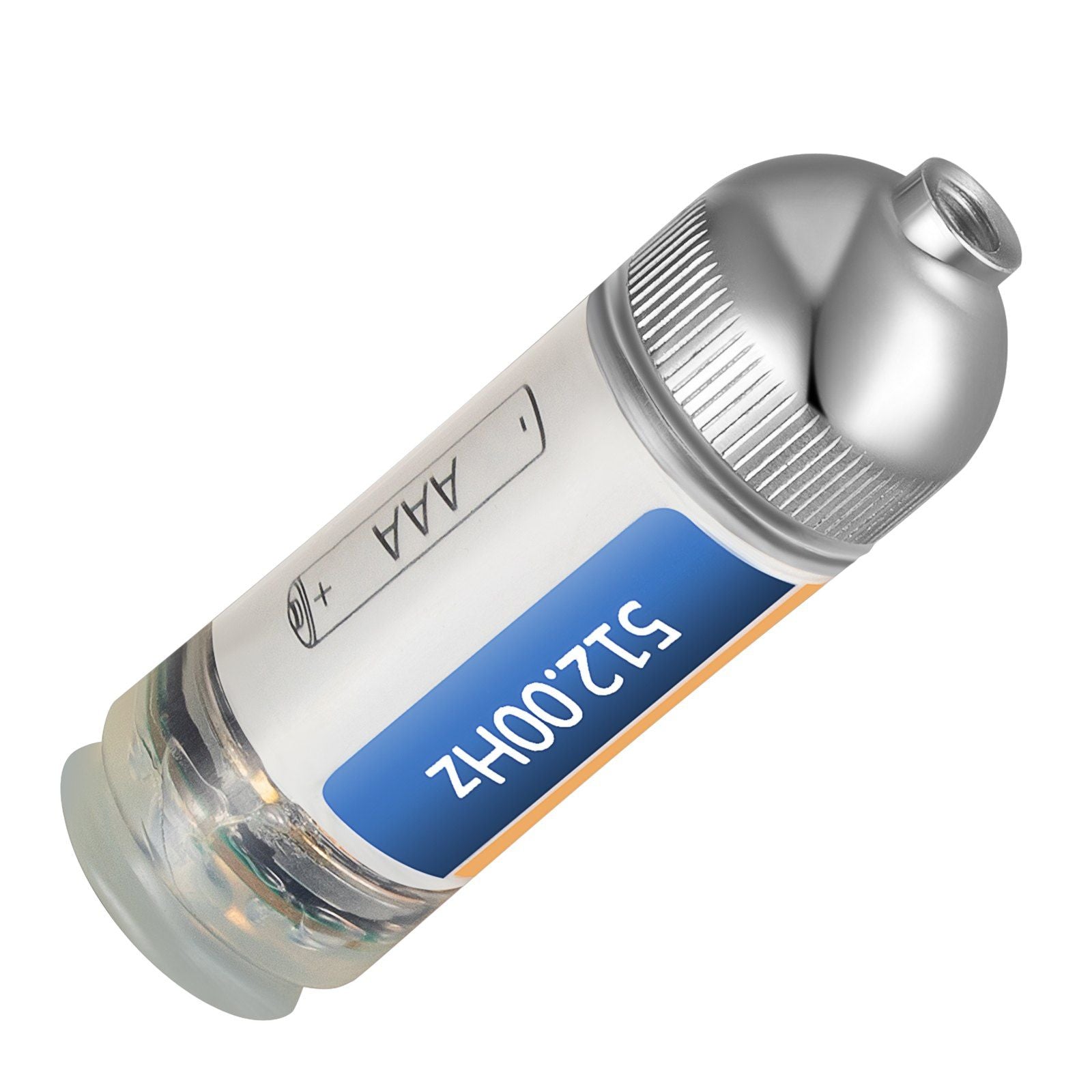Sonde Locator, 512 Hertz Frequency, Rigid Drain Locator with 8/5" and 1/4-20" Connectors for Locating & Detecting Small Sewer & Pipelines, Up to 25' Depth Water Line, Flashing for Transmitting