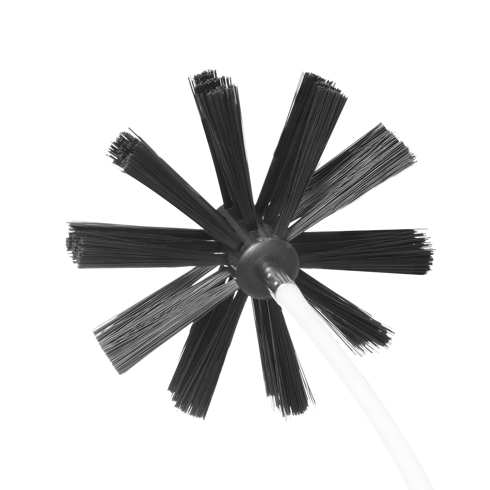 VEVOR 914.4CM Dryer Vent Cleaner Kit, 22 Pieces Duct Cleaning Brush, Reinforced Nylon Dryer Vent Brush, Dryer Cleaning Tools Lint Remover with Flexible Lint Trap Brush, Clamp Connectors