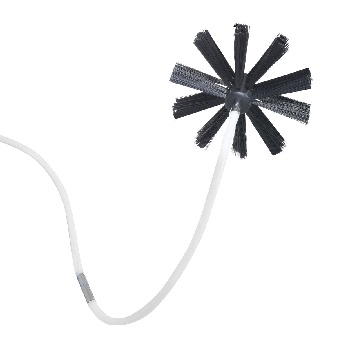 VEVOR 914.4CM Dryer Vent Cleaner Kit, 22 Pieces Duct Cleaning Brush, Reinforced Nylon Dryer Vent Brush, Dryer Cleaning Tools Lint Remover with Flexible Lint Trap Brush, Clamp Connectors