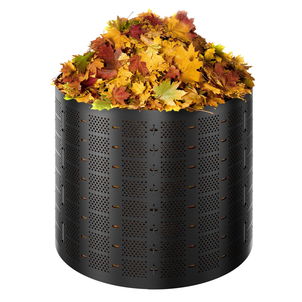 VEVOR Compost Bin 1000 L, Outdoor Expandable Composter, Easy to Setup &amp; Large Capacity Composting Bin, Fast Creation of Fertile Soil