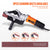 VEVOR Pipe Tube Polisher Sander, 1300W Pipe Belt Sander with 6 Variable Speeds 1100-3200rpm, Professional Belt Sander Grinding Machine with 3PCS Sanding Belts for Burnishing Finishing Rust Removal