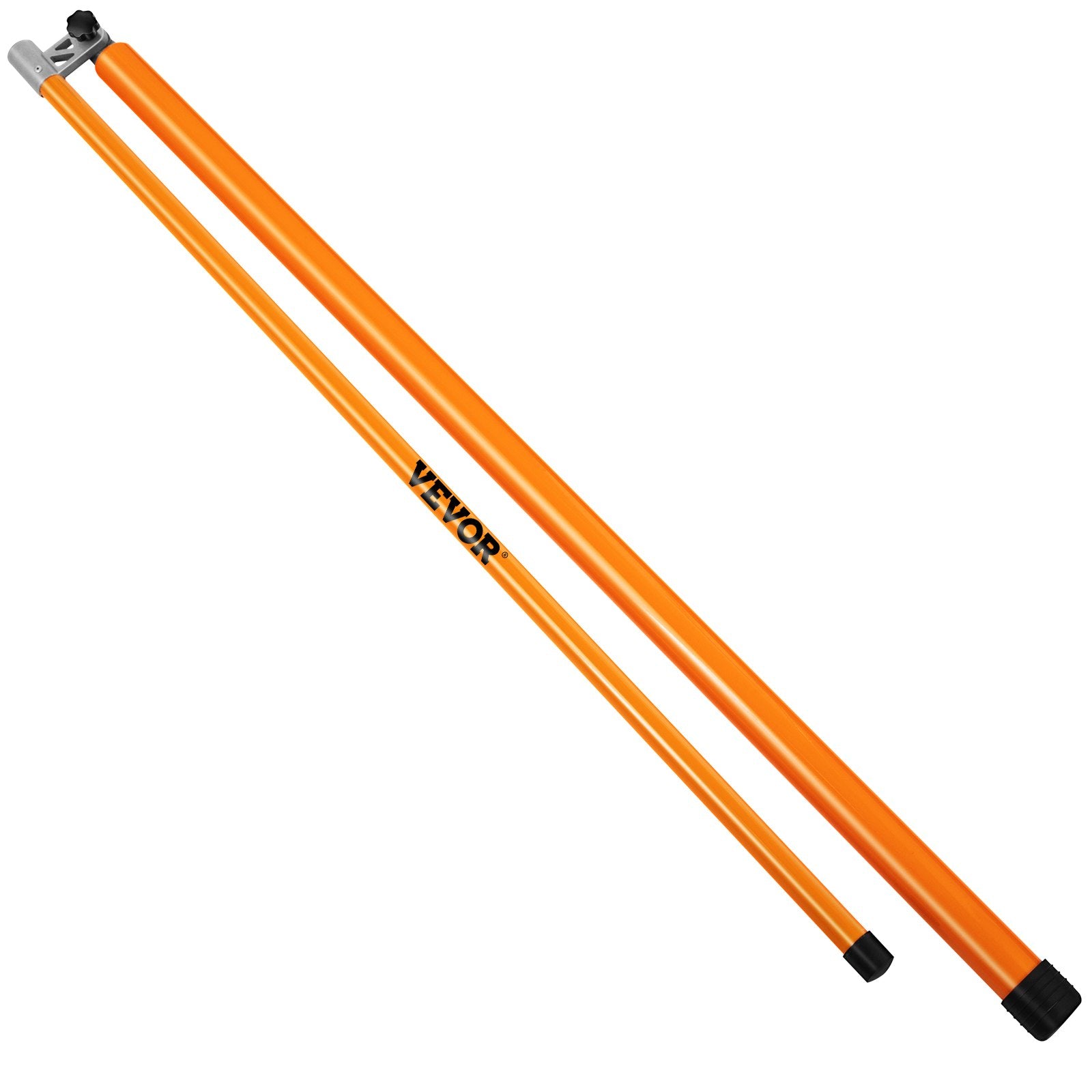 VEVOR Load Height Measuring Stick, 15\' Sturdy Fiberglass Truck Height Stick with Adjustable Pole, Non-conductive Truck Height Measuring Stick with Carrying Bag, Height Stick for Trucks, Car Haulers