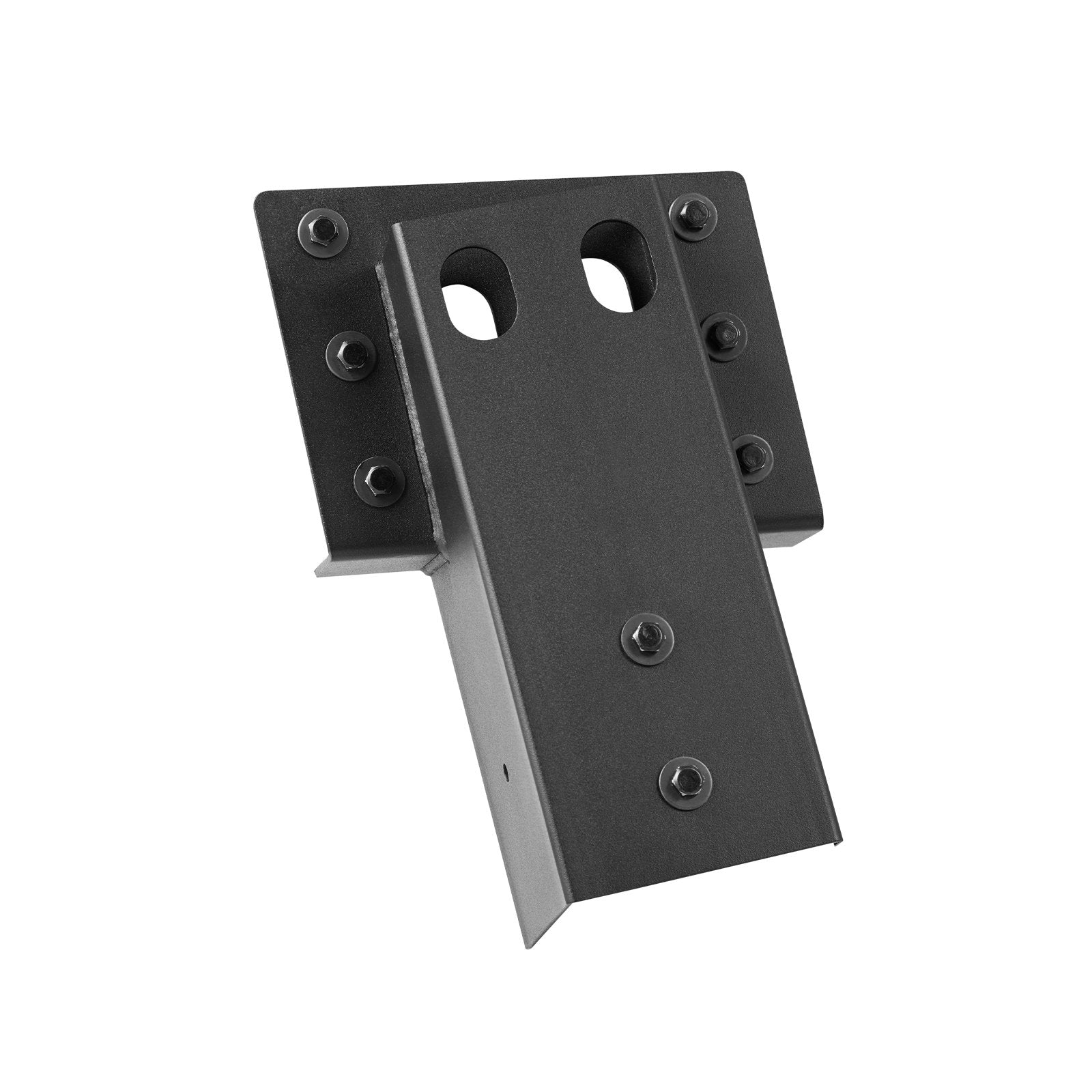 VEVOR Deer Blind Brackets, Outdoor 3.6x3.6 Platform Bracket, Fit 3.5x3.5 In / 88.9x88.9 mm Lumber, 2204lbs/1000kg Capacity Steel Elevator Brackets for Deer Stand, Hunting Blinds, Shooting Shack, 8 Pcs