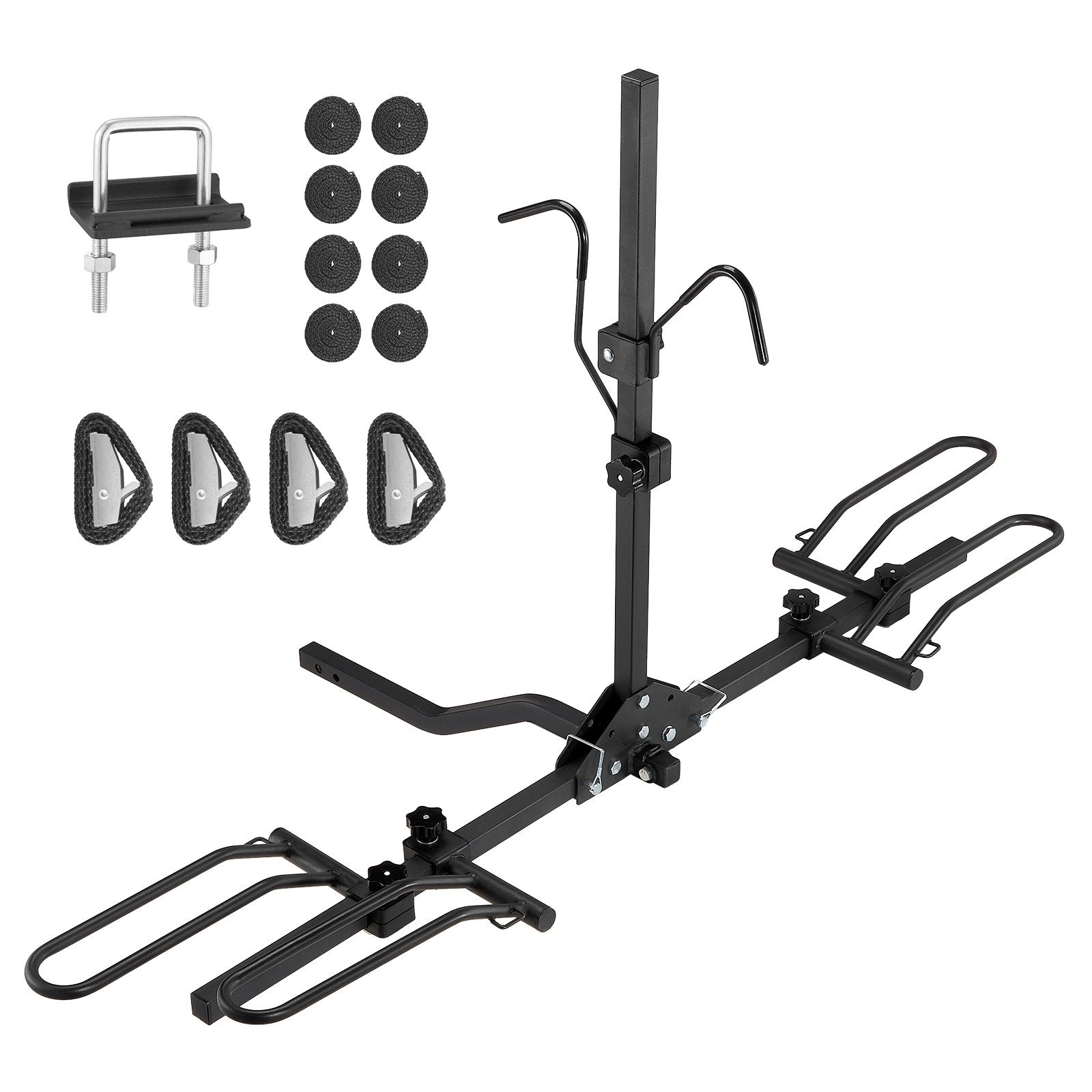 VEVOR 2-Bike Rack Hitch Mount Folding Carrier Car Truck SUV 1.25