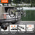 VEVOR 4 Bike Rack Hitch Mount Folding Swing Down Bicycle Carrier Car Truck SUV 150 lbs