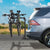 VEVOR 4 Bike Rack Hitch Mount Folding Swing Down Bicycle Carrier Car Truck SUV 150 lbs