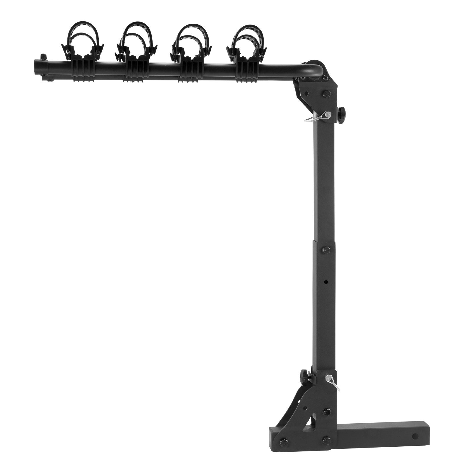 VEVOR 4 Bike Rack Hitch Mount Folding Swing Down Bicycle Carrier Car Truck SUV 150 lbs