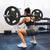 VEVOR Safety Squat Bar, 318kg Fitness Squat  Bar, Safety Squat Bar Attachment with Shoulder and Arm Pads, 28mm Diameter Weight Bar, Ideal for Front Squats, Lunges, Rehab, Physical Therapy