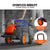 VEVOR Cart Airless Paint Sprayer Diaphragm Paint Airless Sprayer 1700W Electric