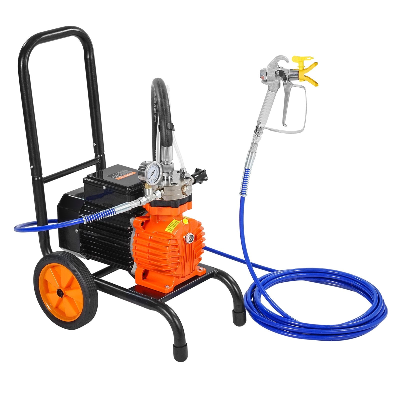 VEVOR Cart Airless Paint Sprayer Diaphragm Paint Airless Sprayer 900W Electric