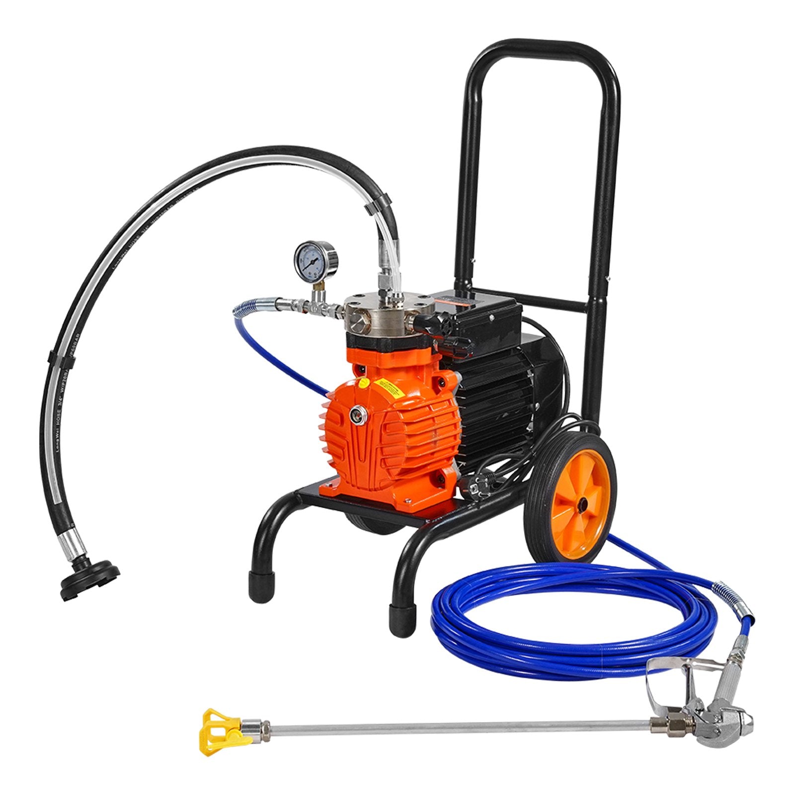 VEVOR Cart Airless Paint Sprayer Diaphragm Paint Airless Sprayer 900W Electric