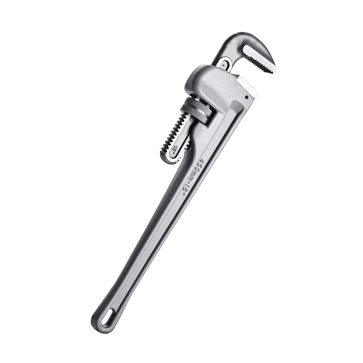 VEVOR 3-Piece Pipe Wrench Set, 10" 14" 18" Aluminum Straight Pipe Wrench, Adjustable Plumbing Wrench, with High Strength Jaw and Ergonomic Handle, Hangable Design, for Water Pipes, Automotive Repairs