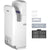 VEVOR Jet Hand Dryer Blade Hand Dryer Automatic High Speed for Washroom White