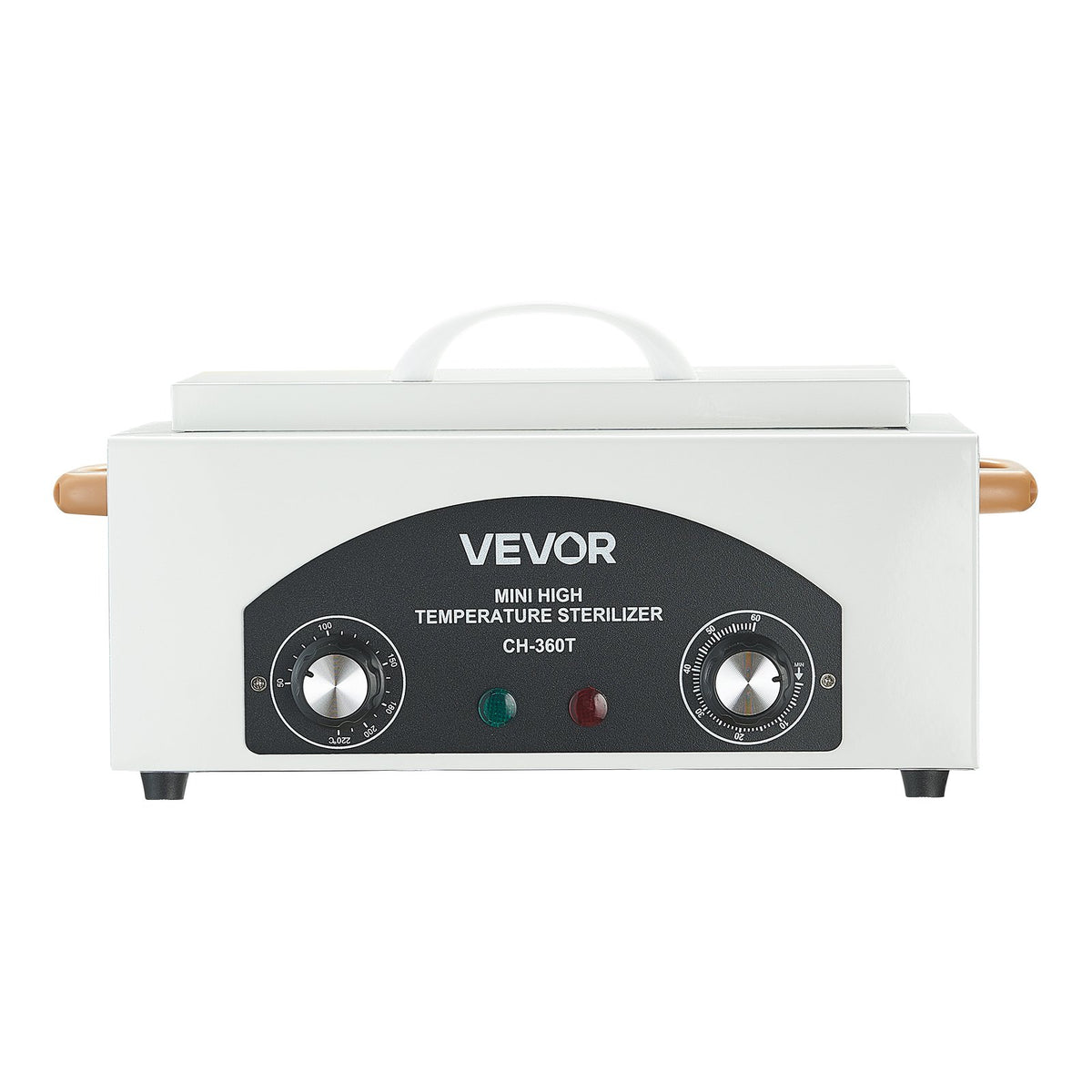 VEVOR High Temperature Autoclave Machine, 2L, 300W High Temperature Cleaner Machine Box with Adjustable Temperature and Time, Dry Heat Cabinet Nail Tool Cleaner for Labs, Home, Nail and Beauty Salons