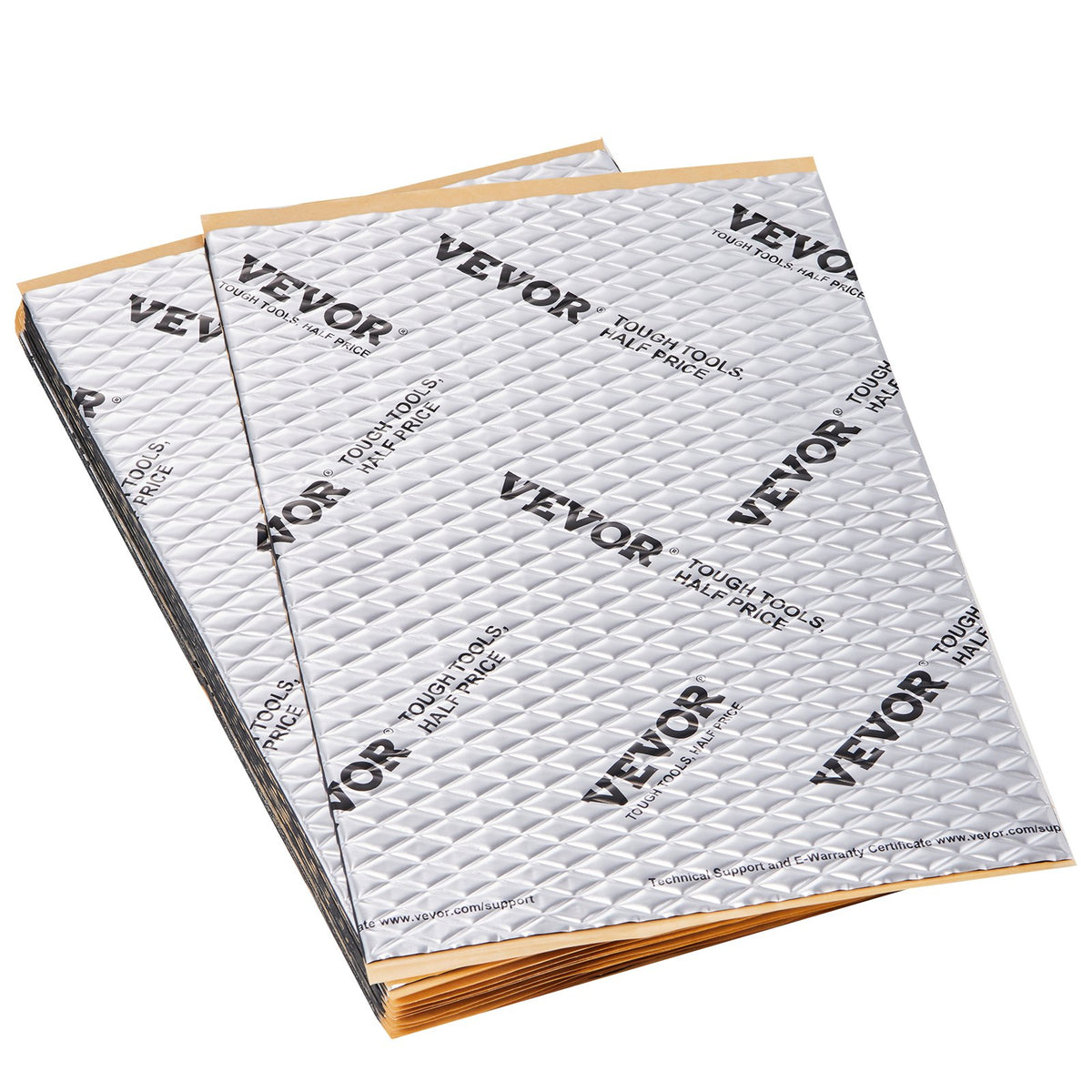 VEVOR Car Sound Deadening Mat, 80 mil 3.3sq.m Car Sound Dampening Material, Butyl Automotive Sound Deadener, Noise Insulation and Vibration Dampening Material for Car
